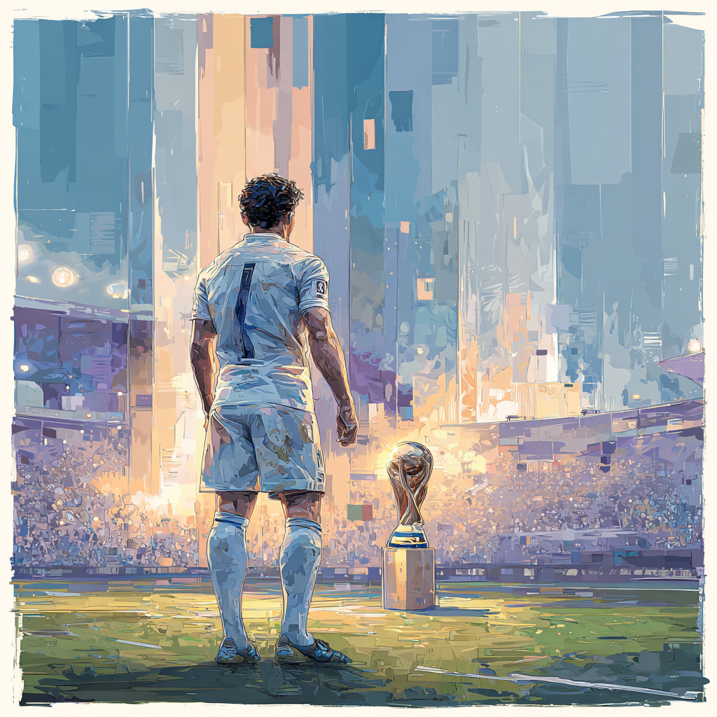 Fifa 2026 Zidane Legacy - DIY Painting By Numbers Kit