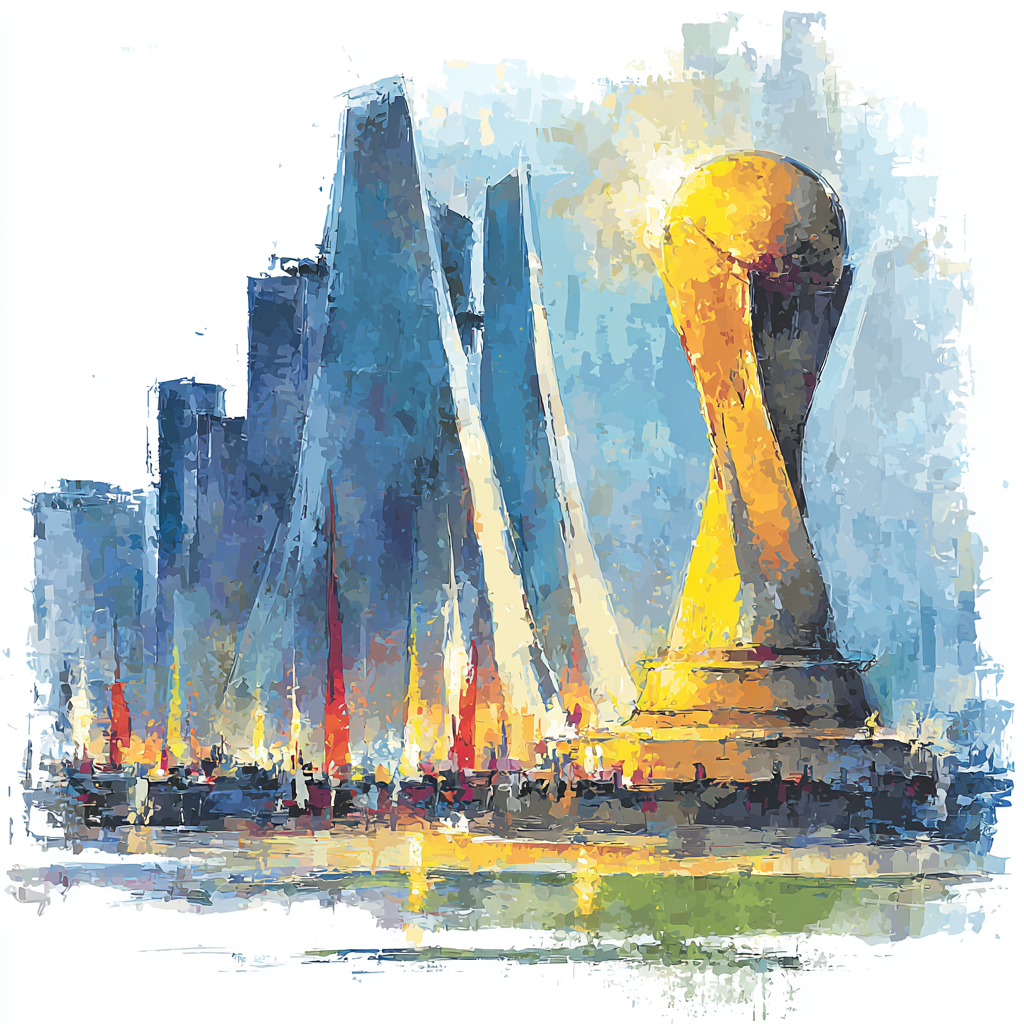Monterrey Fifa 2026 Lights - DIY Painting By Numbers Kit