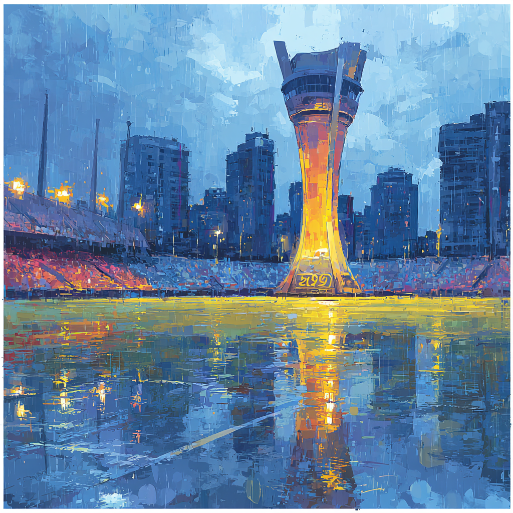 Seattle Fifa 2026 Rainlight - DIY Painting By Numbers Kit