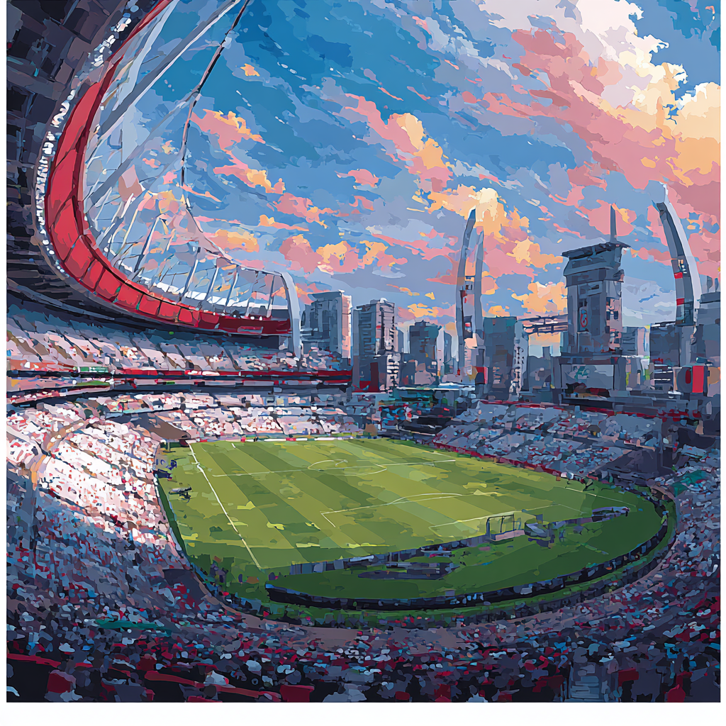 Fifa 2026 Opening Match - DIY Painting By Numbers Kit