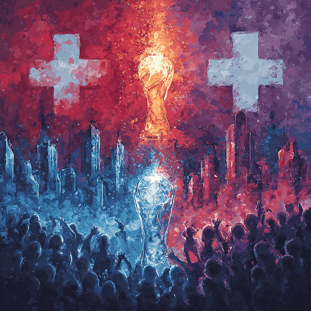 Fifa 2026 Canada vs Switzerland - DIY Painting By Numbers Kit