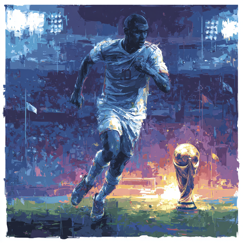 Fifa 2026 Salah Lights - DIY Painting By Numbers Kit