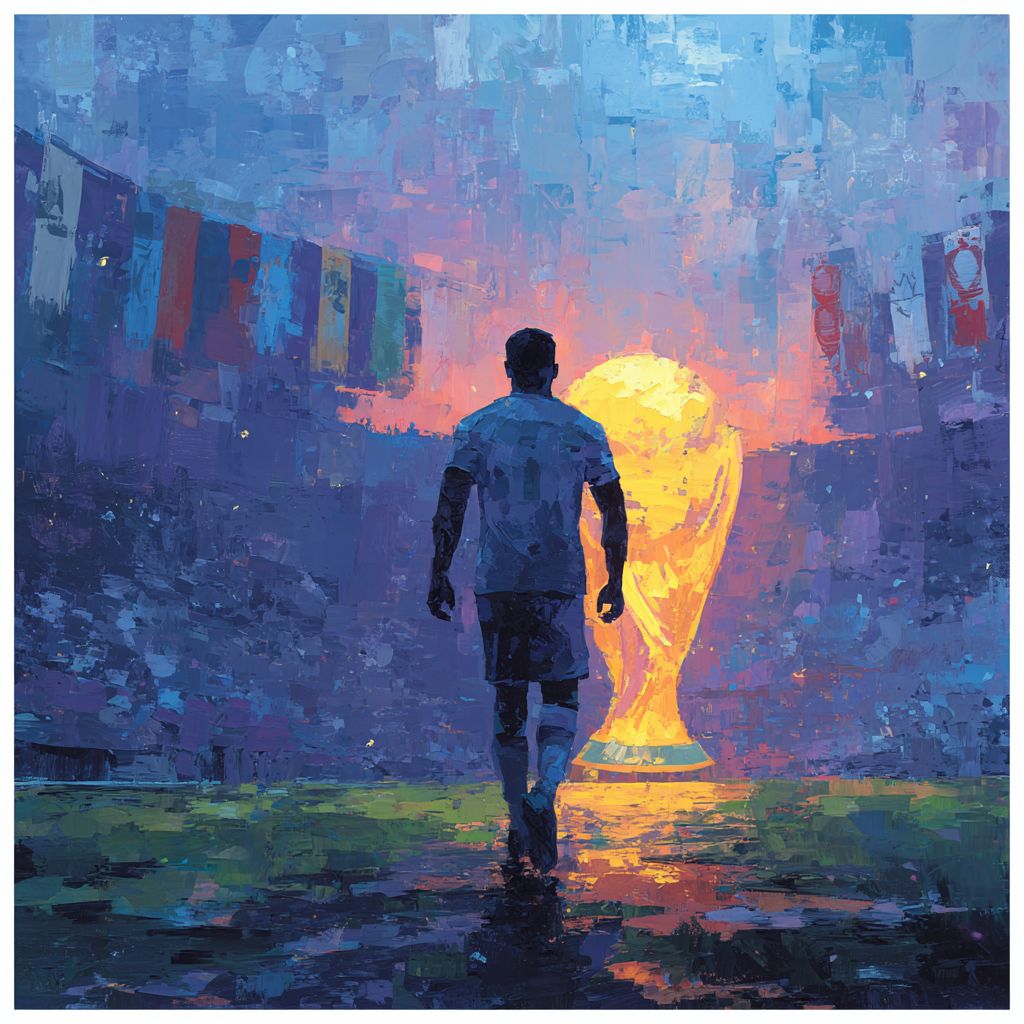 Uzbekistan Fifa 2026 Dawn - DIY Painting By Numbers Kit
