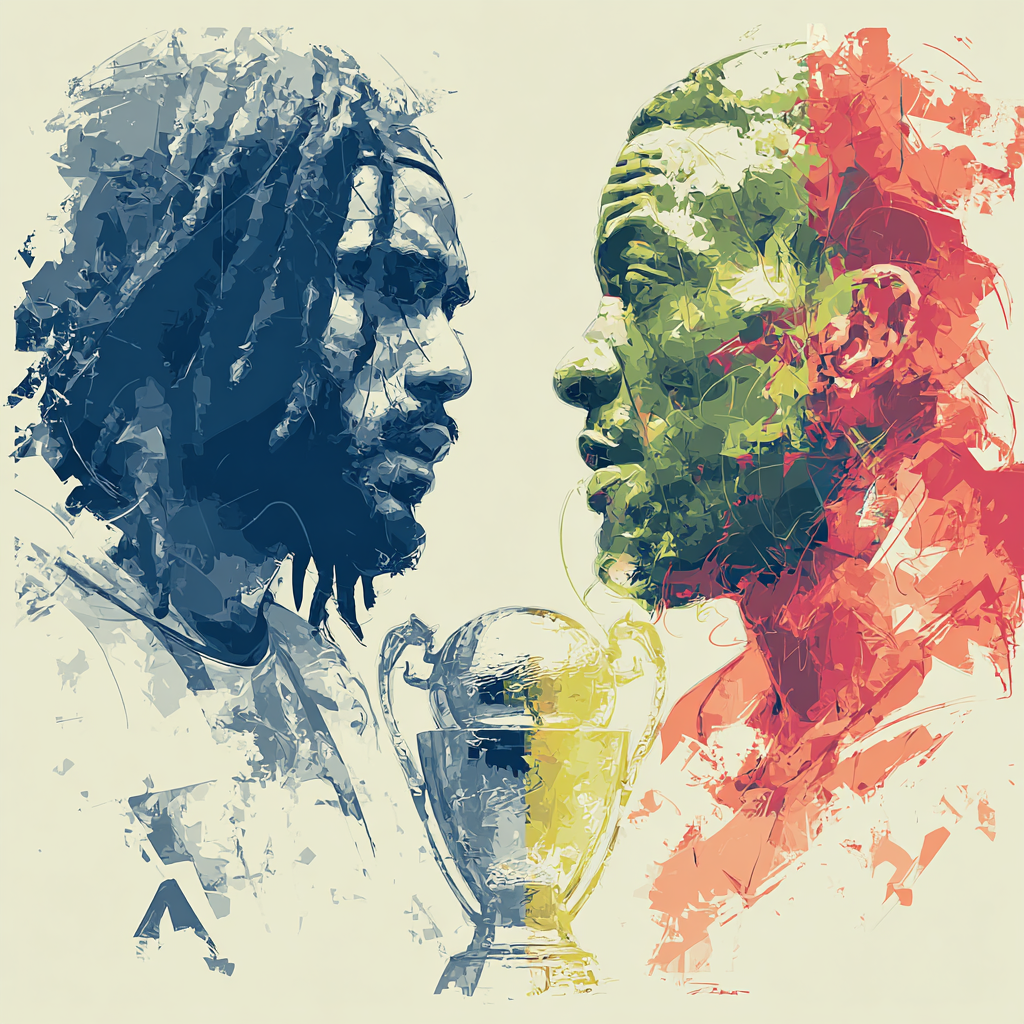 Fifa 2026 France vs Senegal - DIY Painting By Numbers Kit
