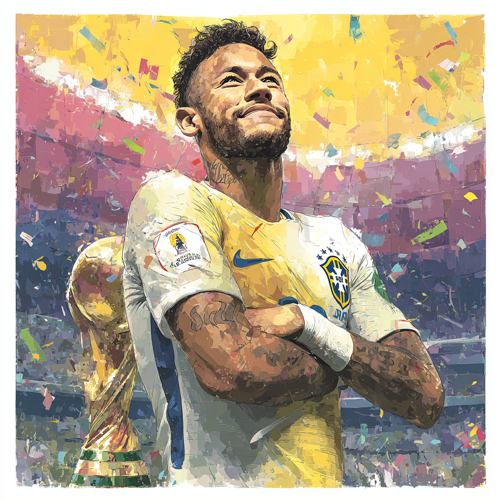 Ronaldinho Fifa 2026 Joy - DIY Painting By Numbers Kit