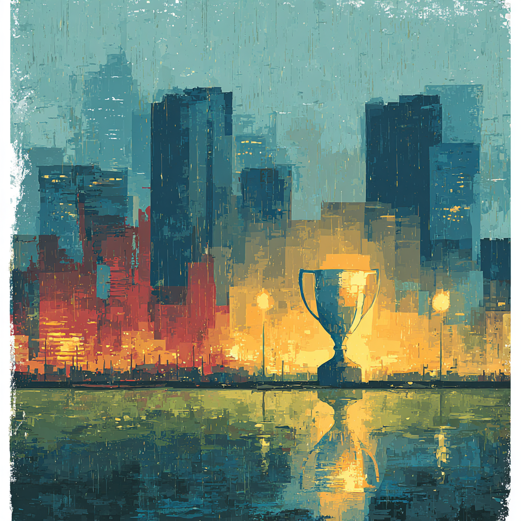 Seattle Fifa 2026 Rainlight - DIY Painting By Numbers Kit