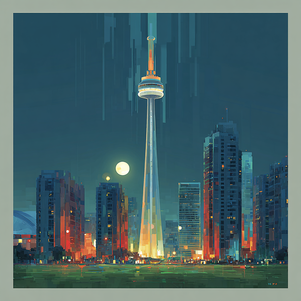 Toronto Fifa 2026 Glow - DIY Painting By Numbers Kit