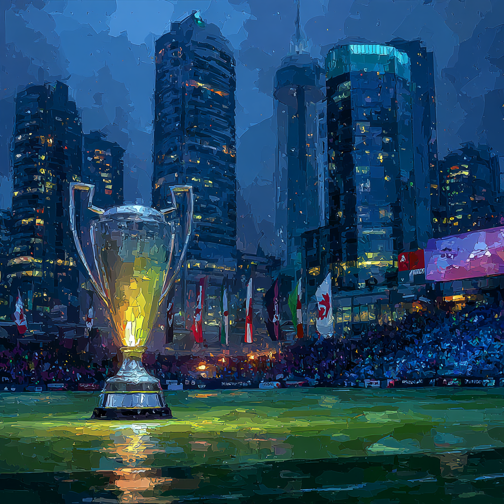 Seattle Fifa 2026 Rainlight - DIY Painting By Numbers Kit