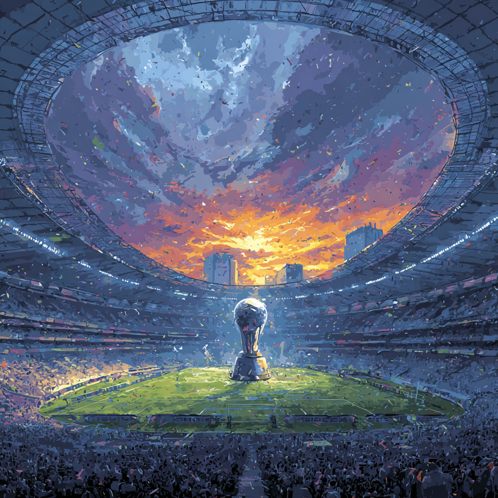 Mexico City Fifa 2026 Opener - DIY Painting By Numbers Kit