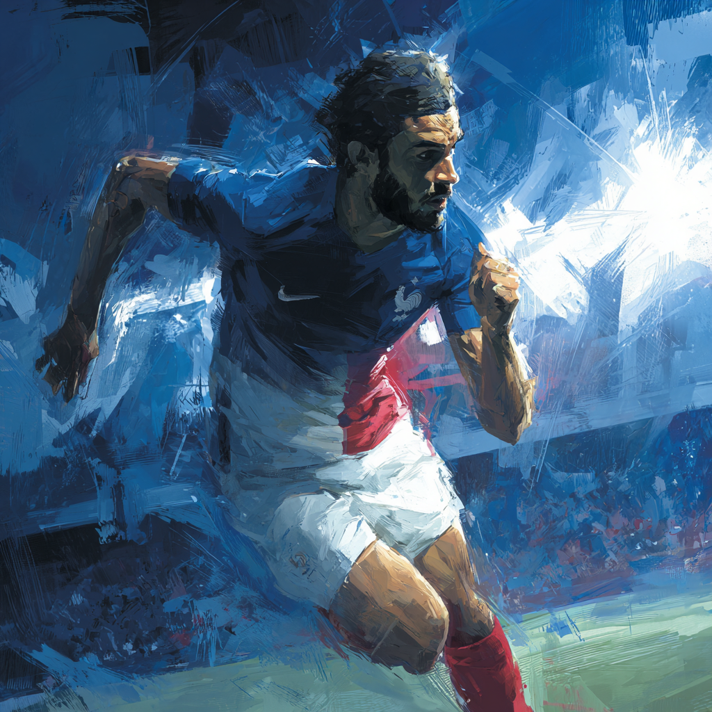Fifa 2026 Mbappé Rush - DIY Painting By Numbers Kit