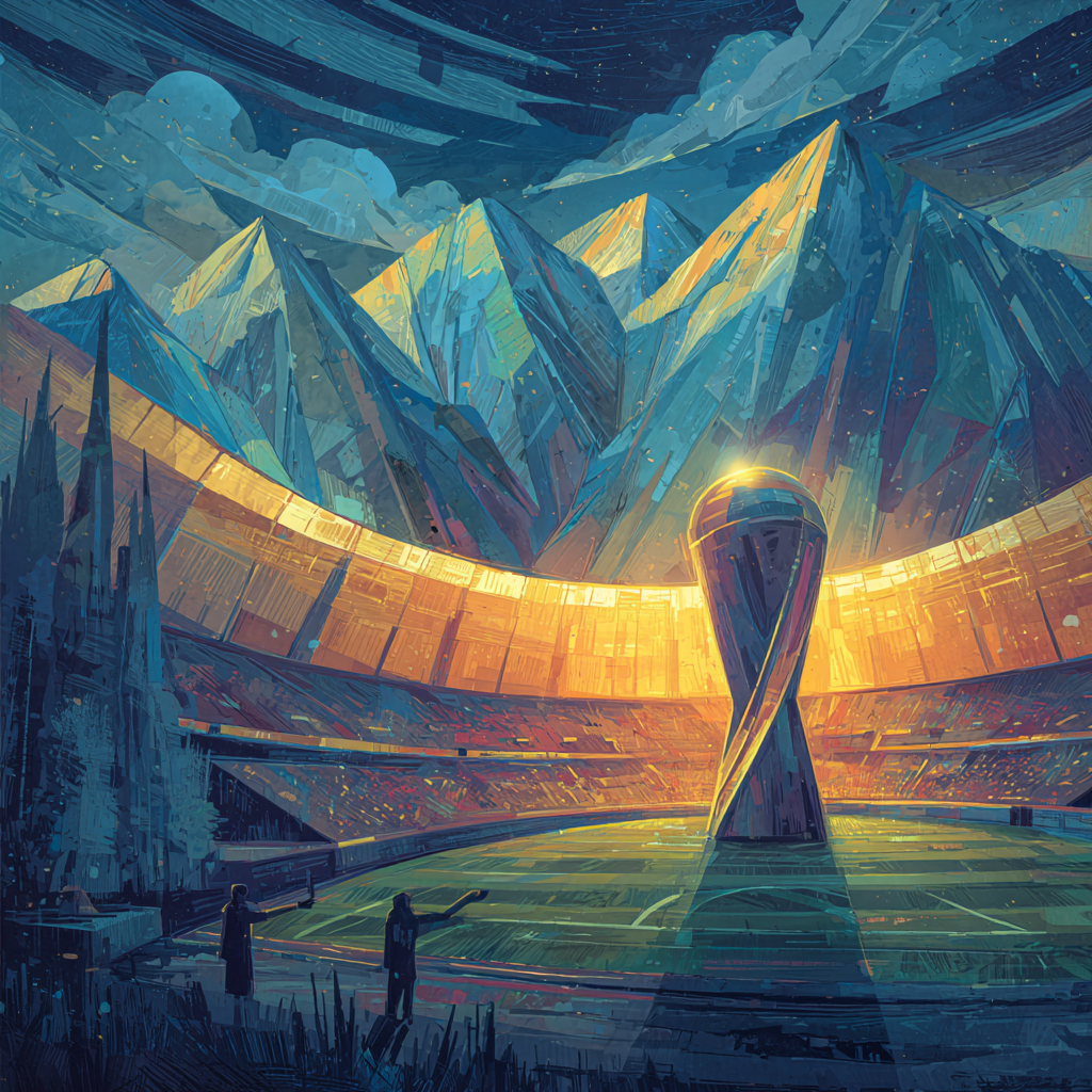 Monterrey Fifa 2026 Lights - DIY Painting By Numbers Kit