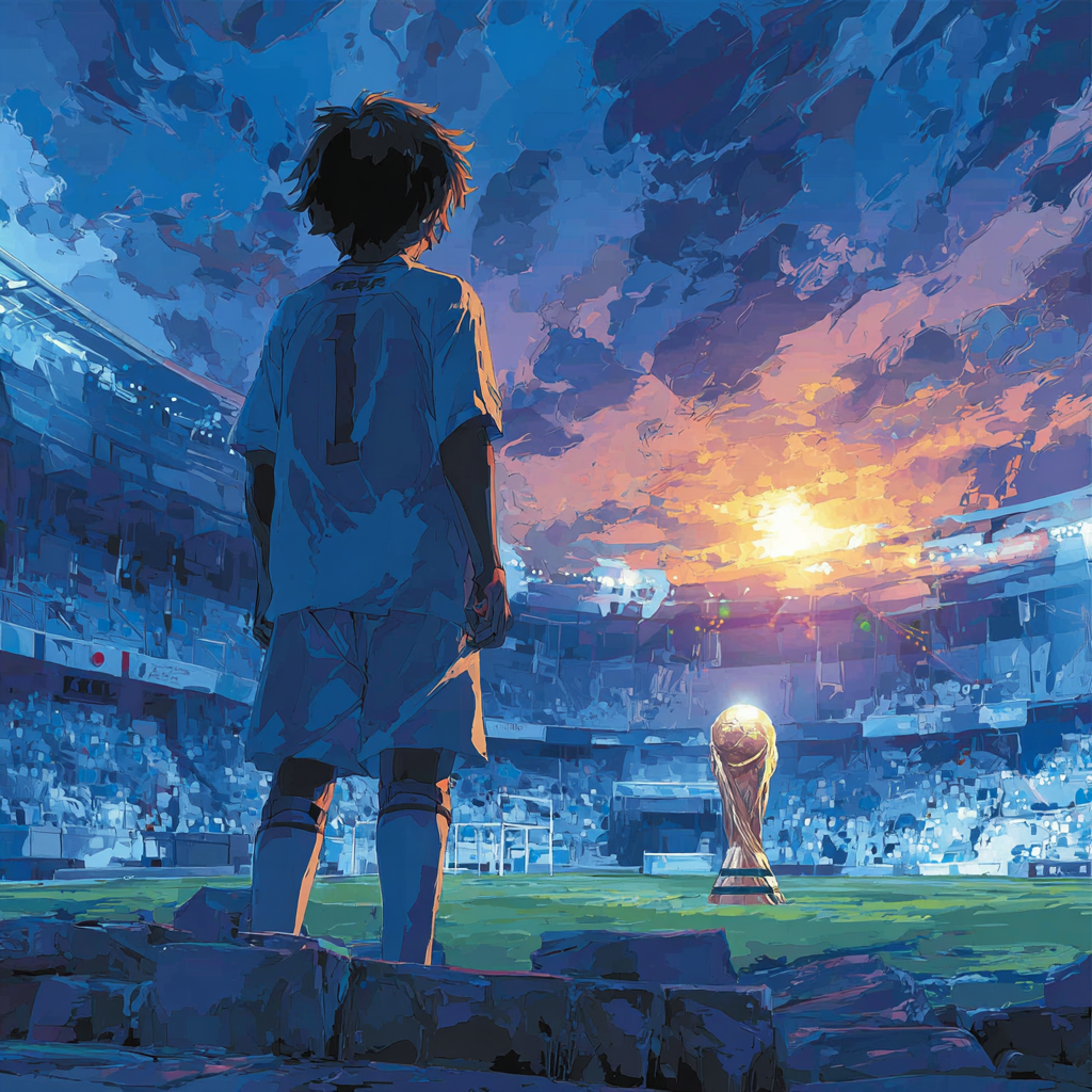 Japan Fifa 2026 Dawn - DIY Painting By Numbers Kit
