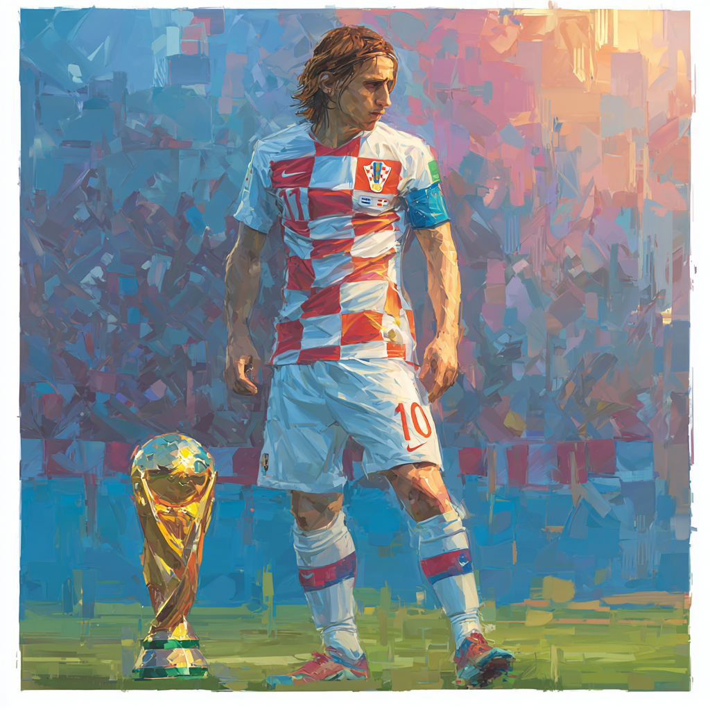 Fifa 2026 Modrić Legacy - DIY Painting By Numbers Kit