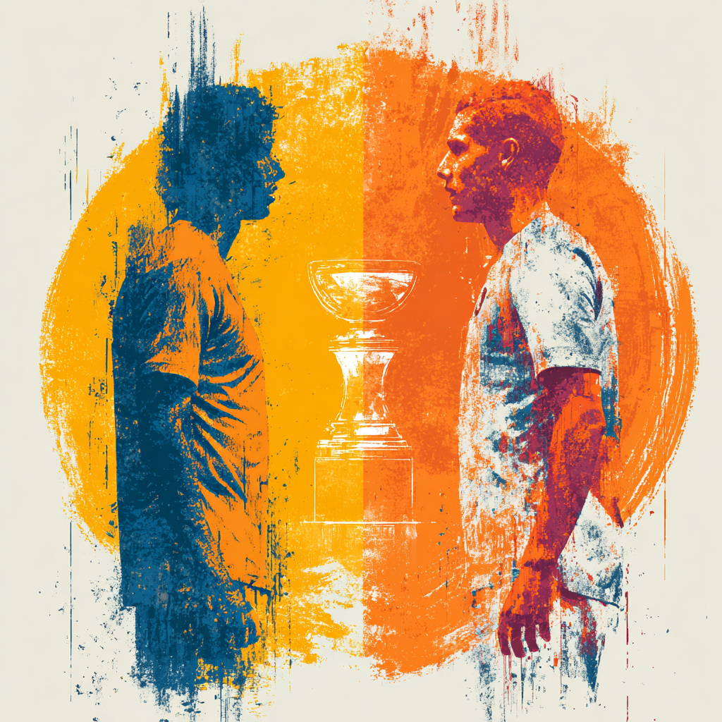 Fifa 2026 Netherlands vs Tunisia - DIY Painting By Numbers Kit