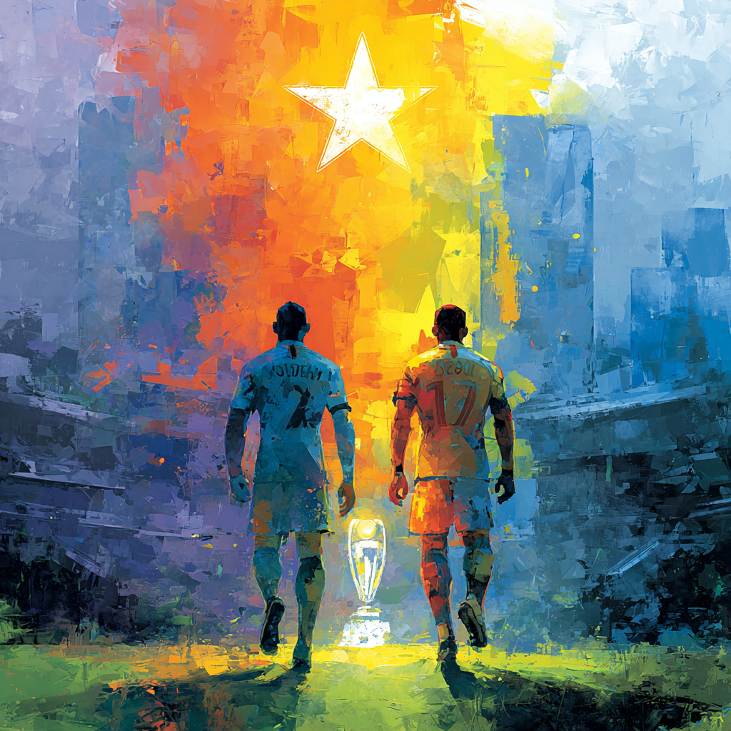 Fifa 2026 Portugal vs Colombia - DIY Painting By Numbers Kit