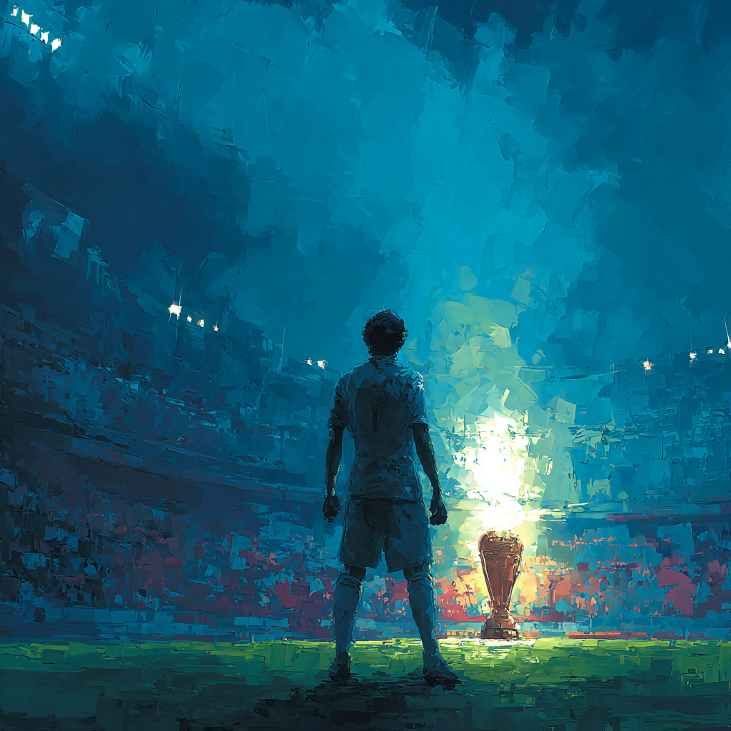 Uzbekistan Fifa 2026 Dawn - DIY Painting By Numbers Kit