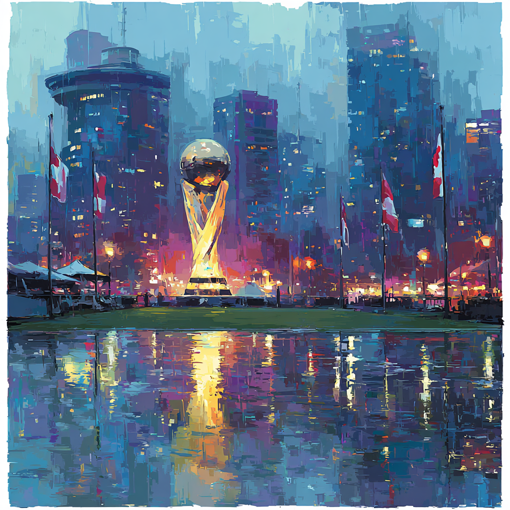 Seattle Fifa 2026 Rainlight - DIY Painting By Numbers Kit