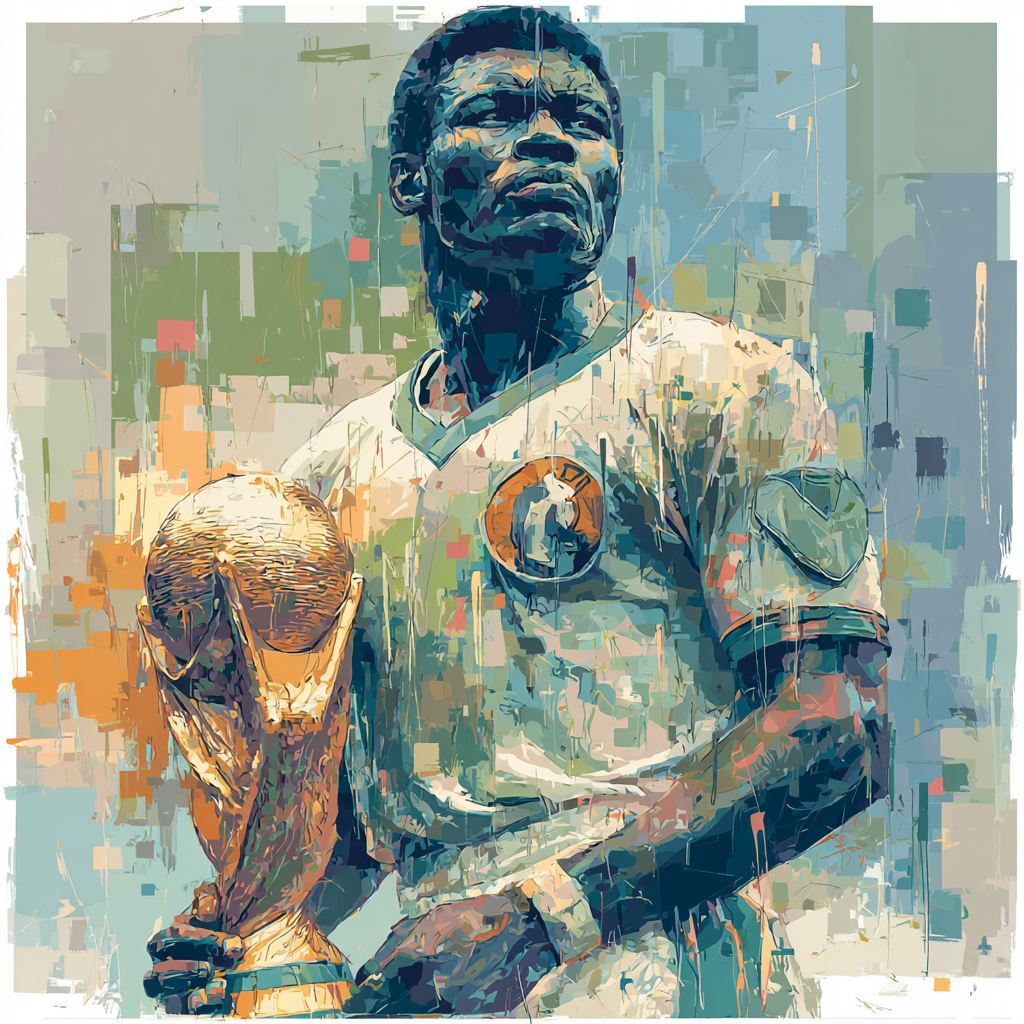 Fifa 2026 Drogba Power - DIY Painting By Numbers Kit