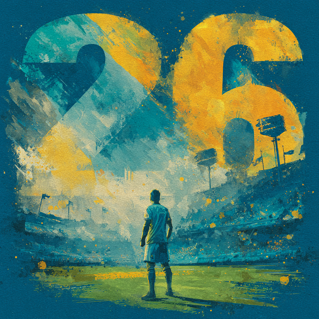 Curaçao Fifa 2026 Blue - DIY Painting By Numbers Kit