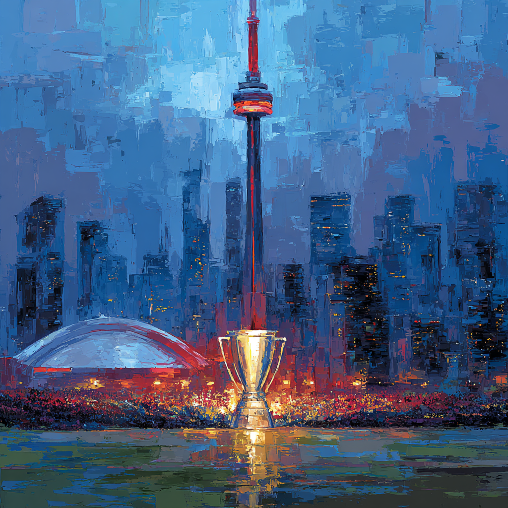 Canada Fifa 2026 Lights - DIY Painting By Numbers Kit