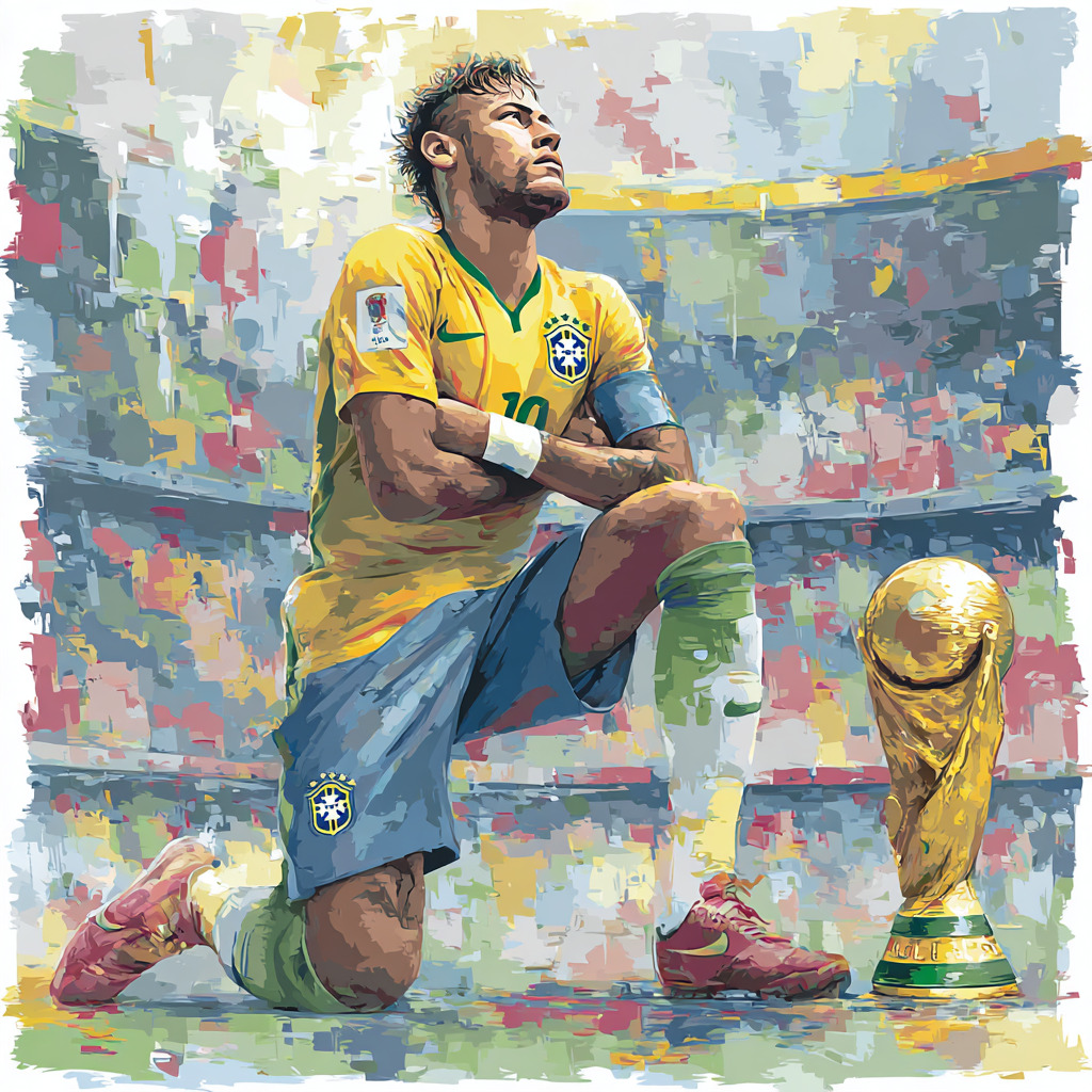 Ronaldinho Fifa 2026 Joy - DIY Painting By Numbers Kit