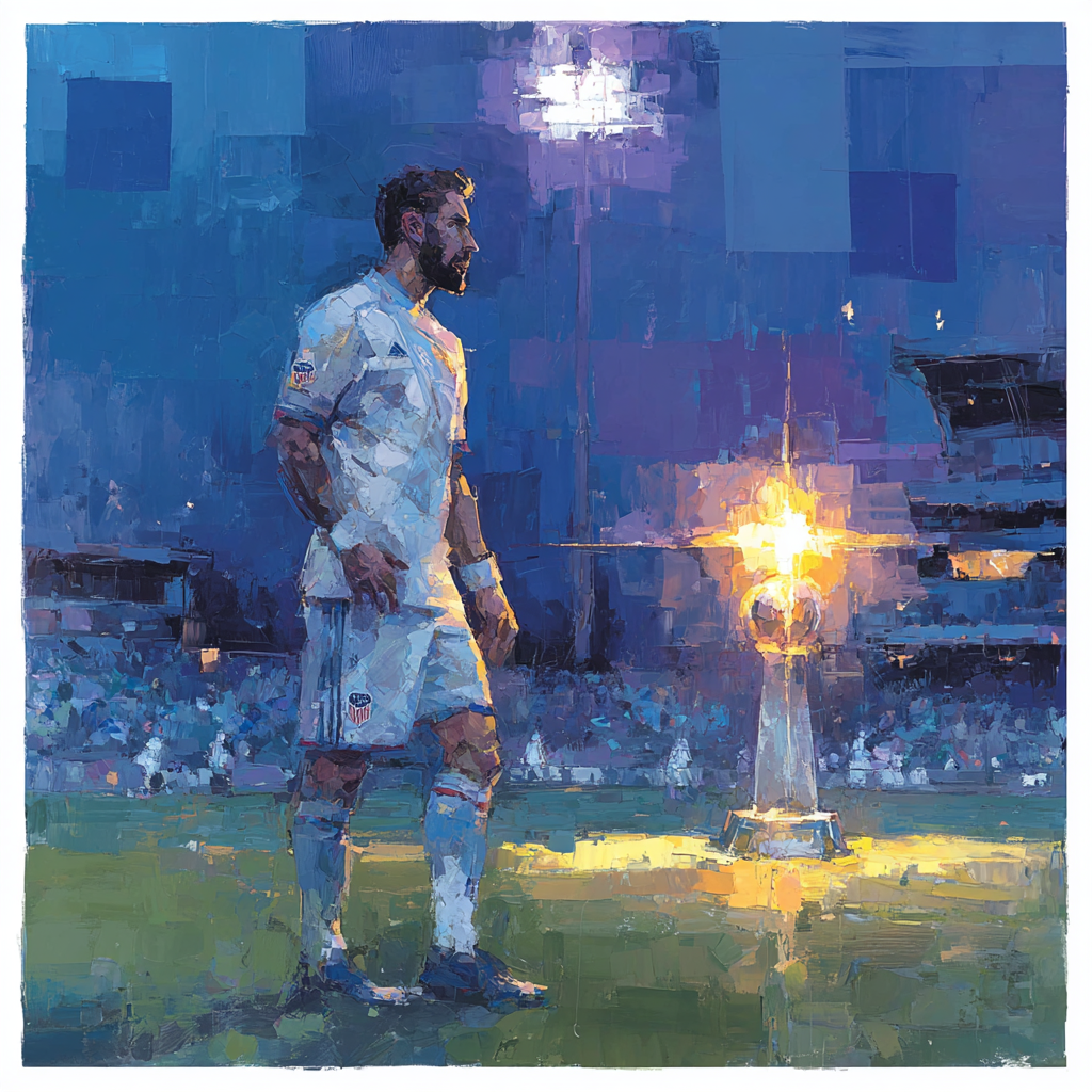 Fifa 2026 Pulisic Glow - DIY Painting By Numbers Kit