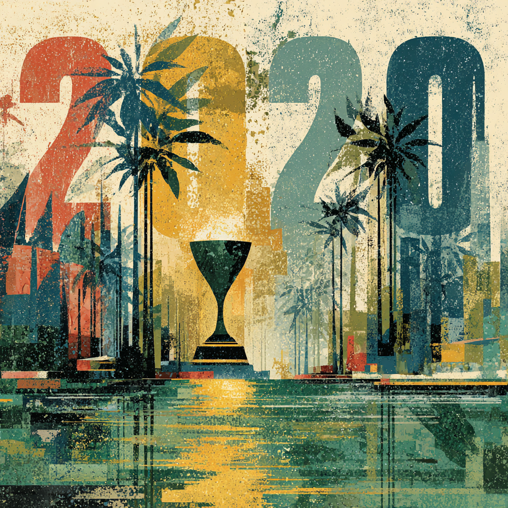 Miami Fifa 2026 Reflection - DIY Painting By Numbers Kit