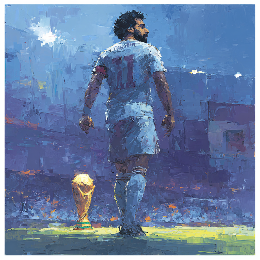 Fifa 2026 Salah Lights - DIY Painting By Numbers Kit
