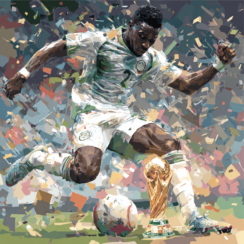 Fifa 2026 Okocha Magic - DIY Painting By Numbers Kit