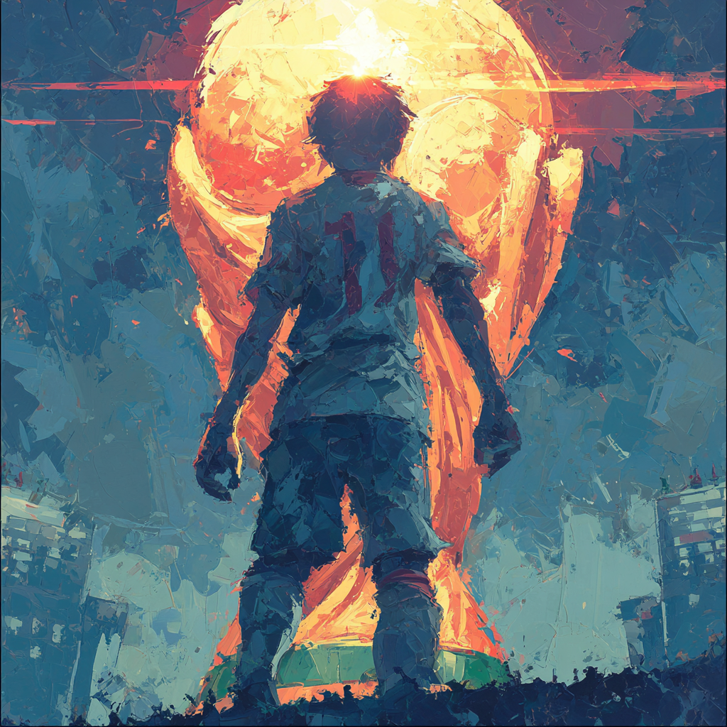 Japan Fifa 2026 Dawn - DIY Painting By Numbers Kit