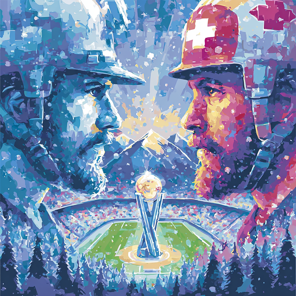 Fifa 2026 Canada vs Switzerland - DIY Painting By Numbers Kit