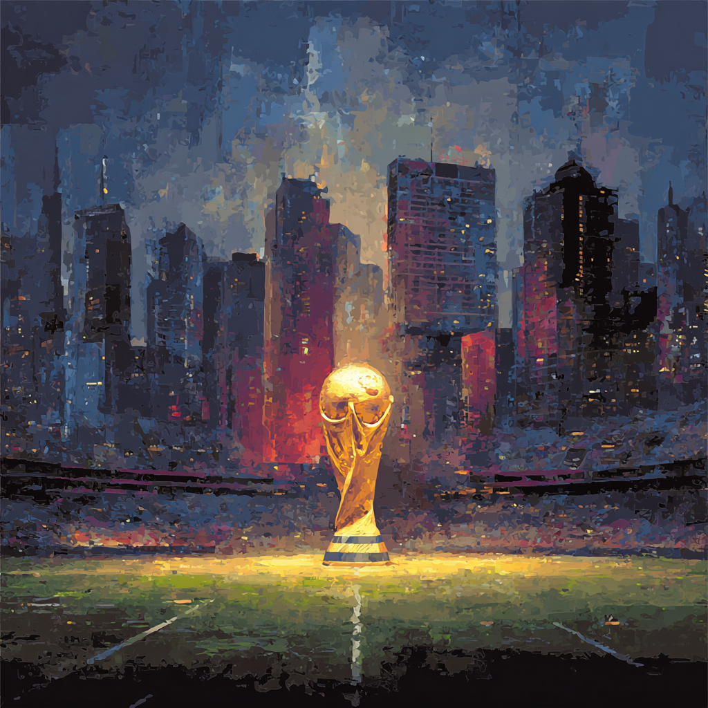 Fresh York Fifa 2026 Final - DIY Painting By Numbers Kit