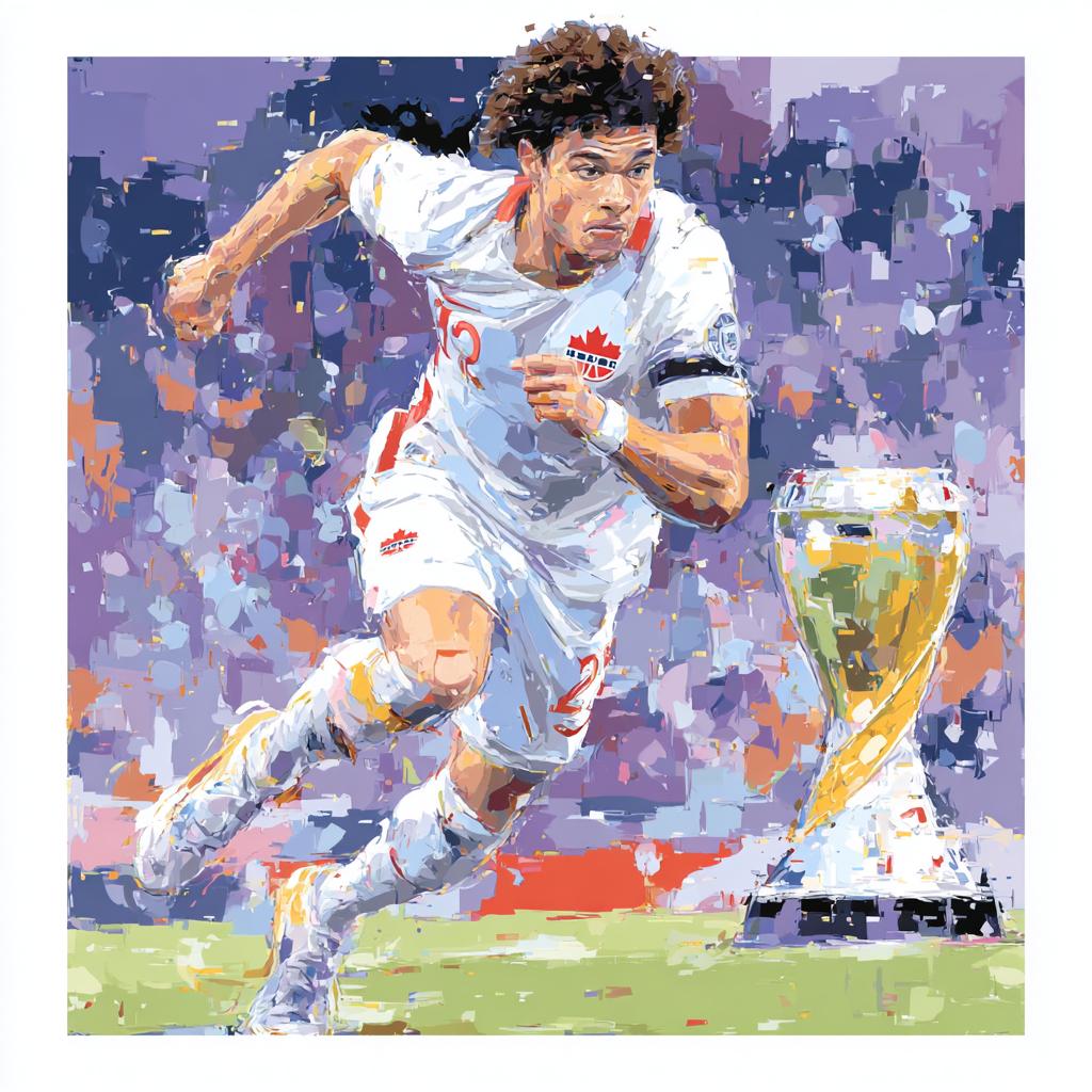 Davies Fifa 2026 Speed - DIY Painting By Numbers Kit