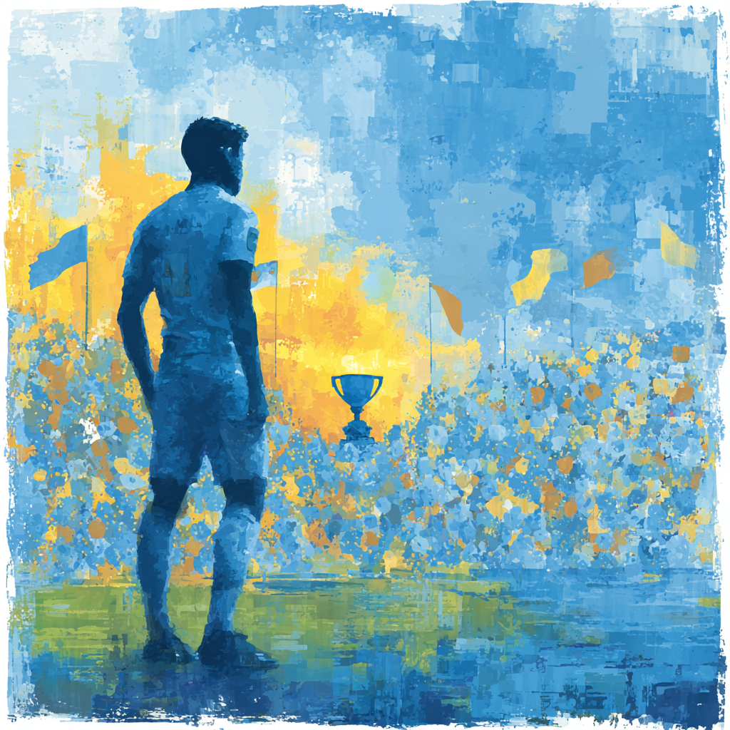 Curaçao Fifa 2026 Blue - DIY Painting By Numbers Kit