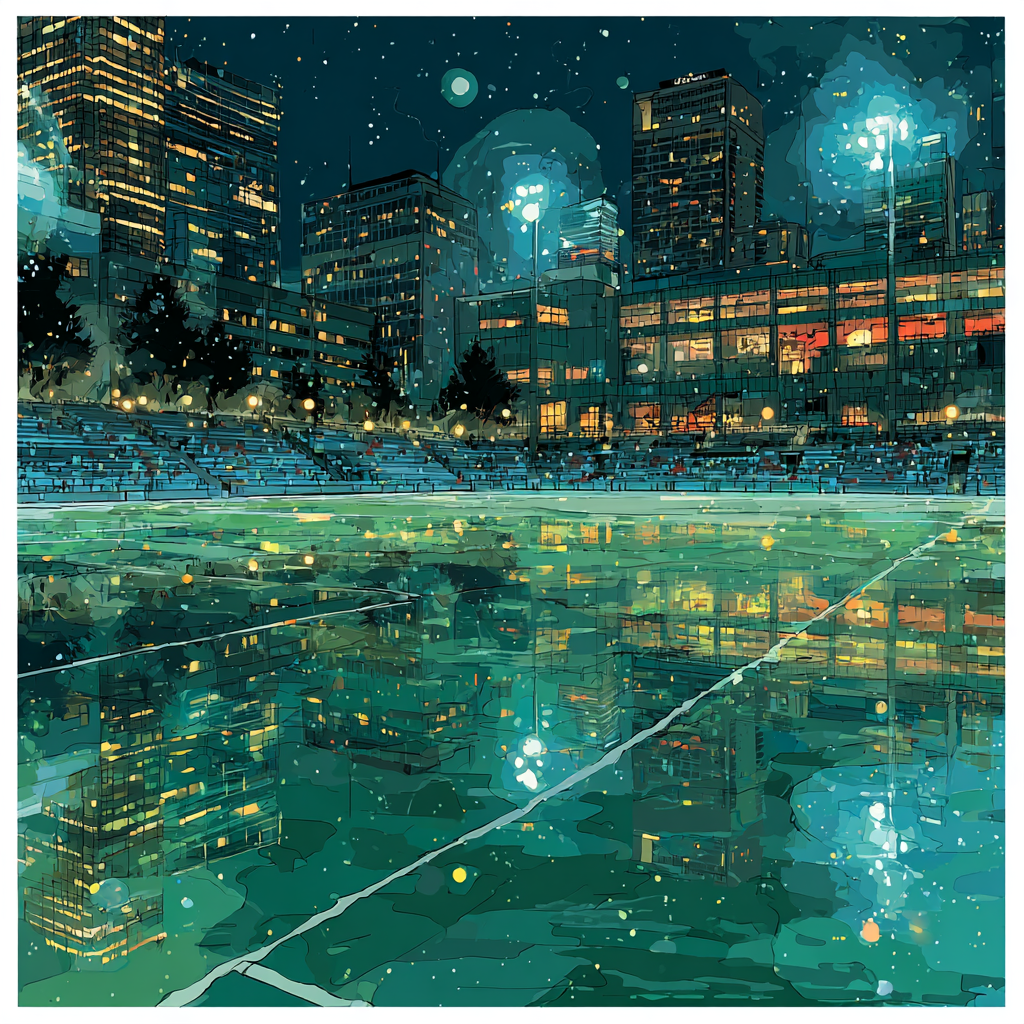 Seattle Fifa 2026 Rainlight - DIY Painting By Numbers Kit