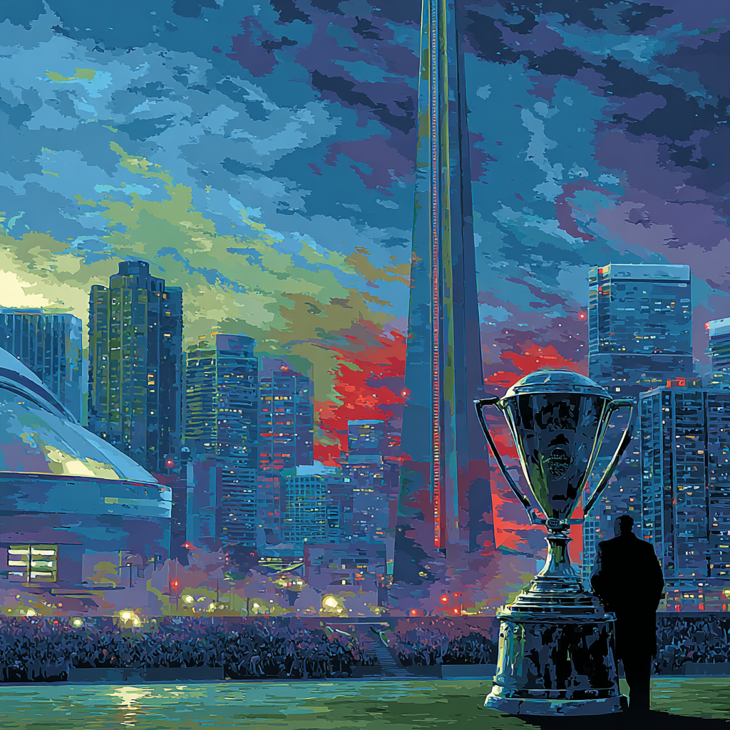 Toronto Fifa 2026 Maple Glow - DIY Painting By Numbers Kit