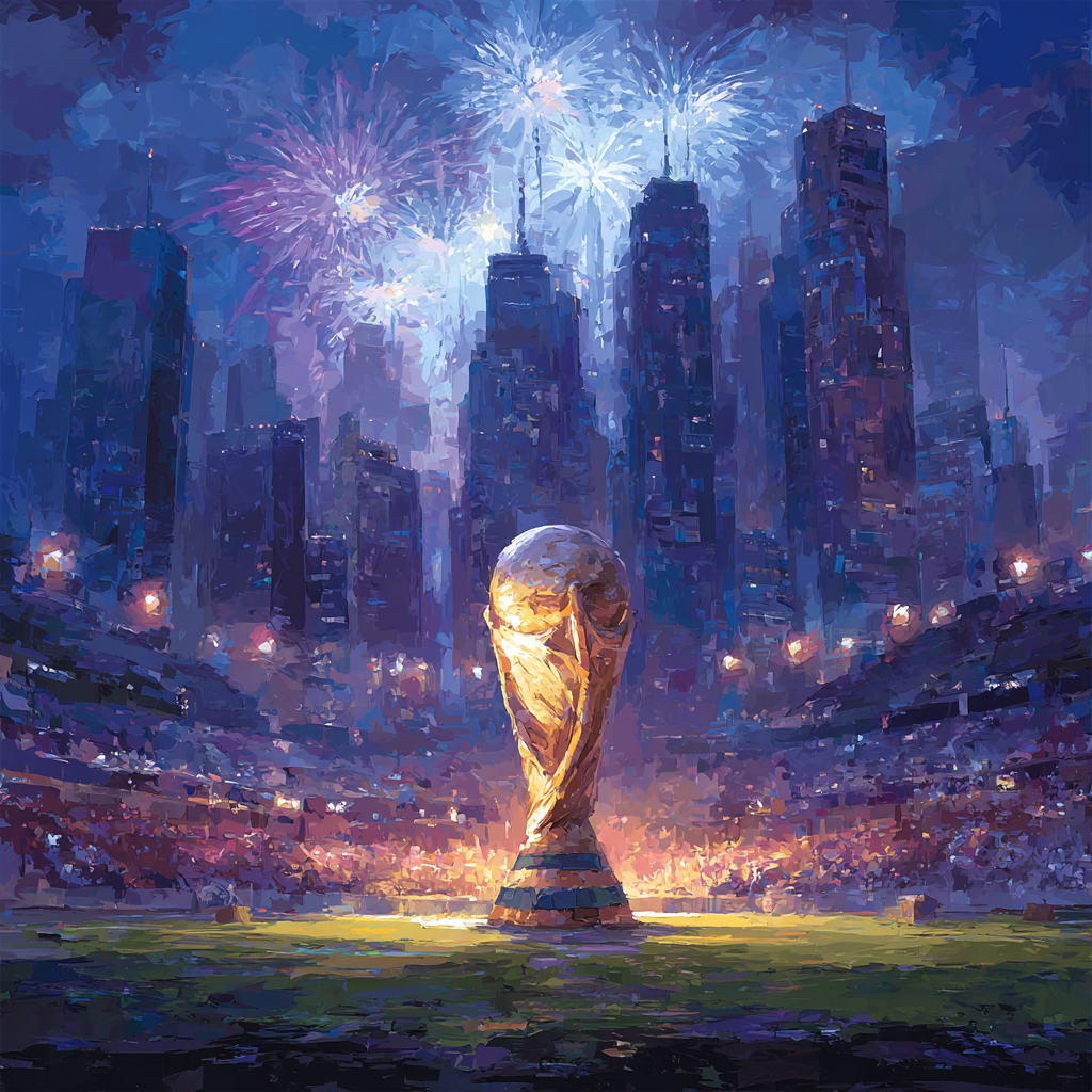Fifa 2026 Final Night - DIY Painting By Numbers Kit