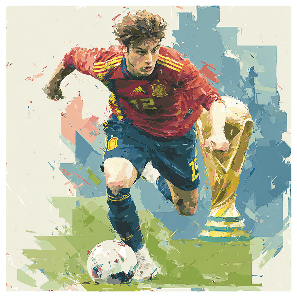 Fifa 2026 Yamal Rise - DIY Painting By Numbers Kit
