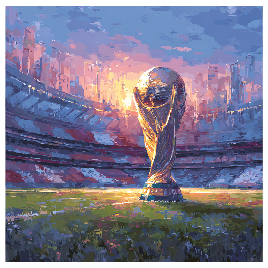 Fifa 2026 Opening Match - DIY Painting By Numbers Kit