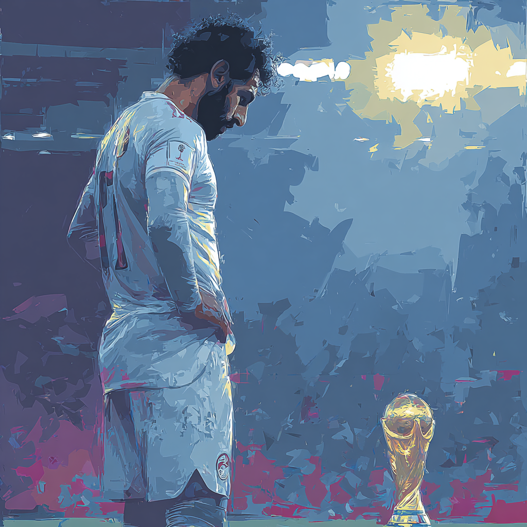 Fifa 2026 Salah Lights - DIY Painting By Numbers Kit