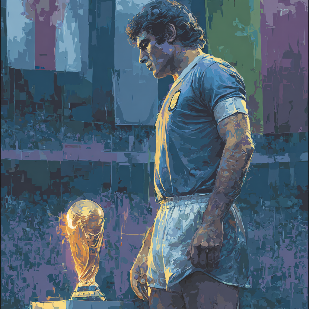Buffon Fifa 2026 Gold - DIY Painting By Numbers Kit