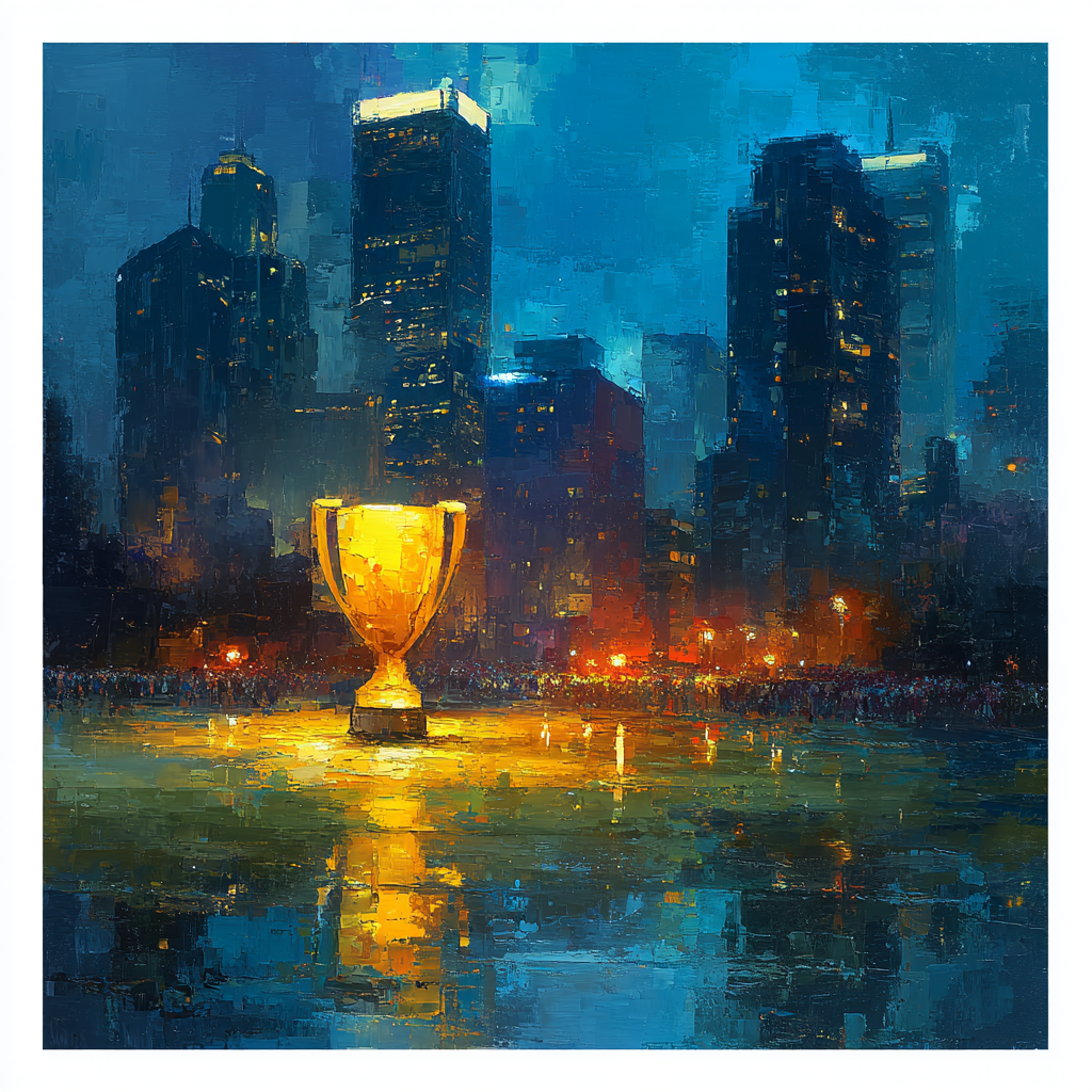 Seattle Fifa 2026 Rainlight - DIY Painting By Numbers Kit