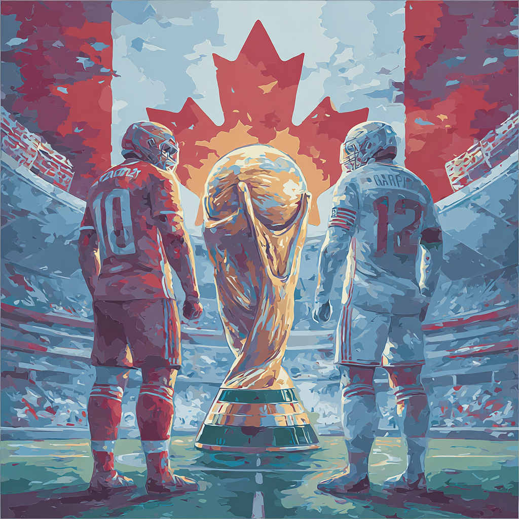 Fifa 2026 Canada vs Switzerland - DIY Painting By Numbers Kit