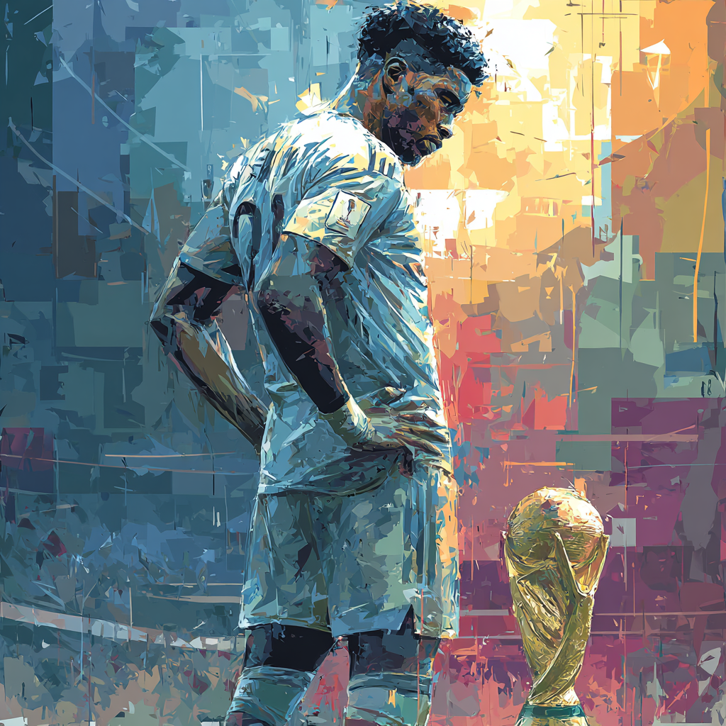 Salah Fifa 2026 Lights - DIY Painting By Numbers Kit