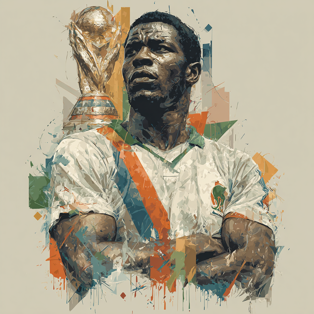 Drogba Fifa 2026 Power - DIY Painting By Numbers Kit