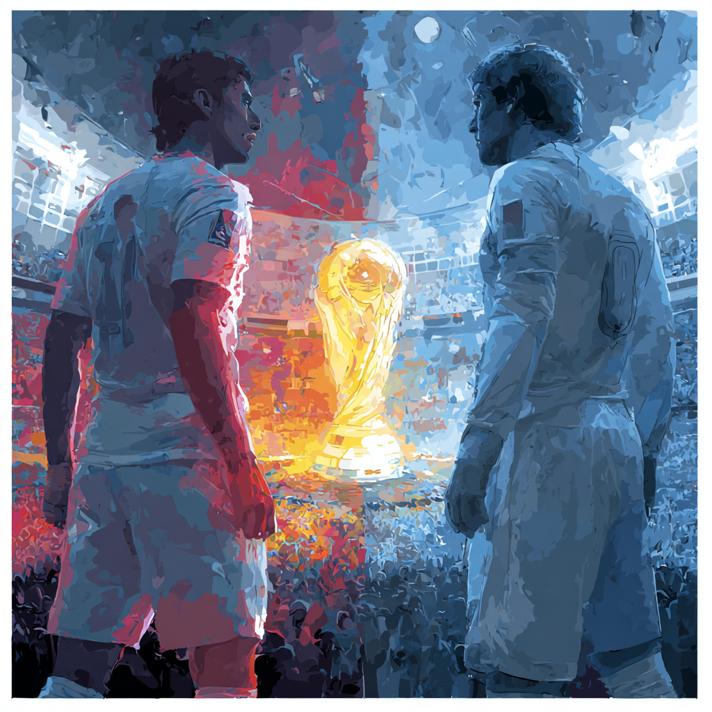 Fifa 2026 Japan vs Tunisia - DIY Painting By Numbers Kit