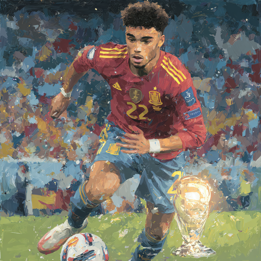 Yamal Fifa 2026 Rise - DIY Painting By Numbers Kit