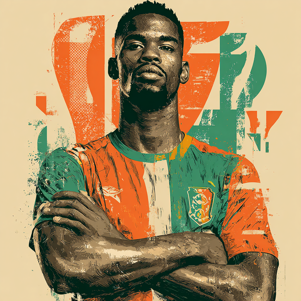 Drogba Fifa 2026 Power - DIY Painting By Numbers Kit