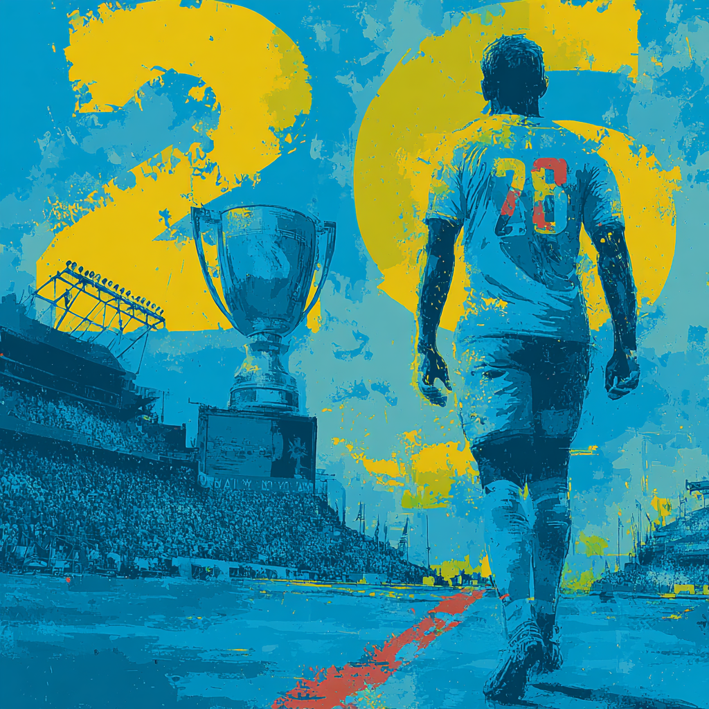 Curaçao Fifa 2026 Blue - DIY Painting By Numbers Kit