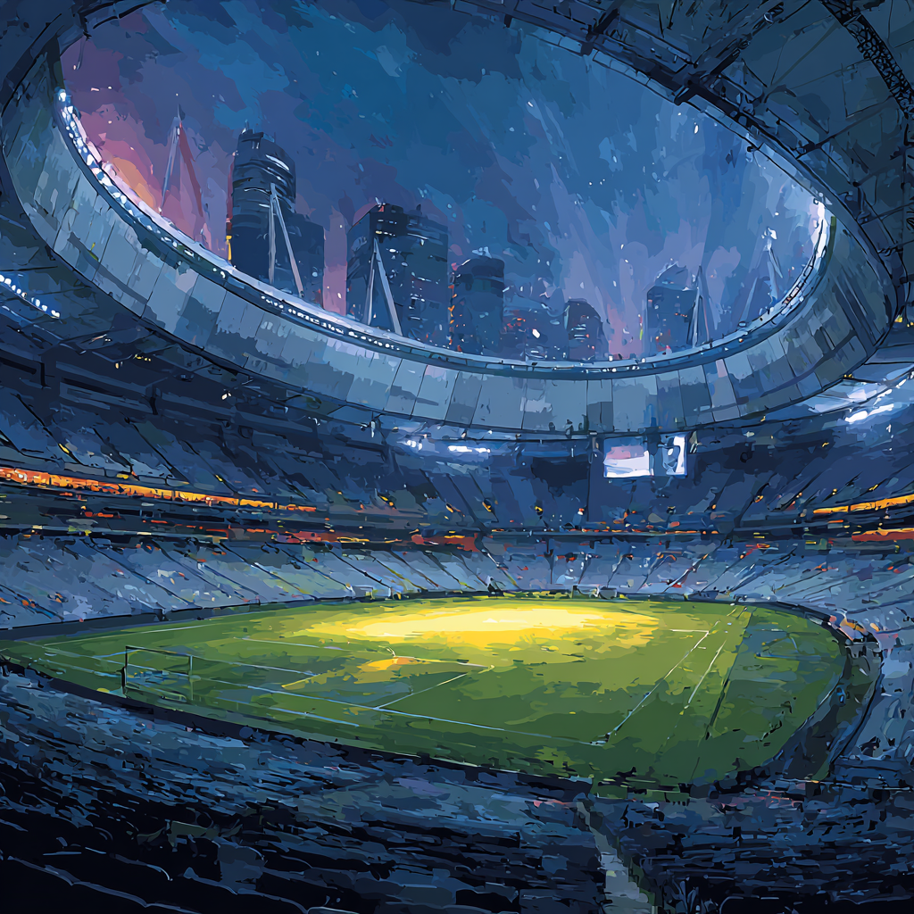 Seattle Fifa 2026 Rainlight - DIY Painting By Numbers Kit